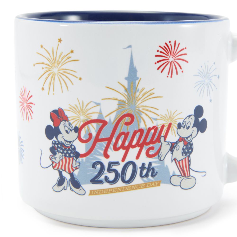 Mickey and Minnie Mouse Americana Mug