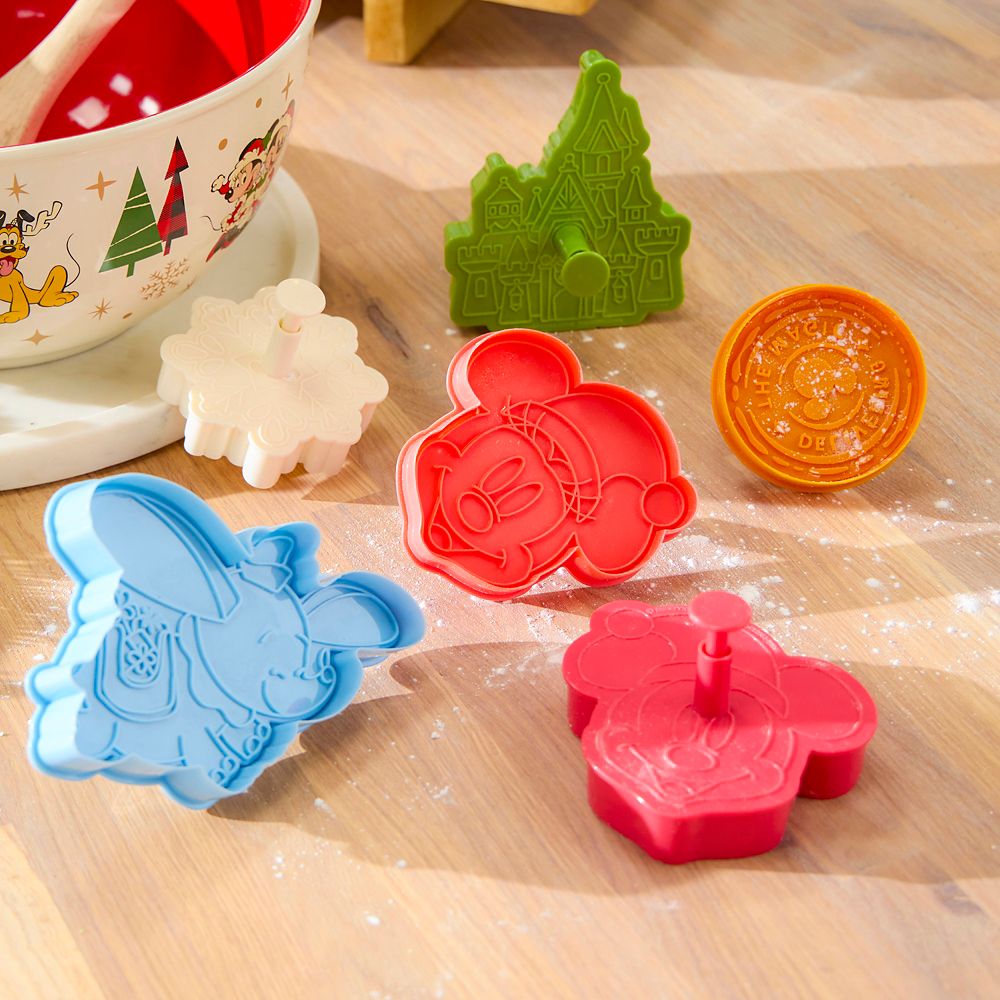 Mickey Mouse and Friends Holiday Cookie Stamp Set