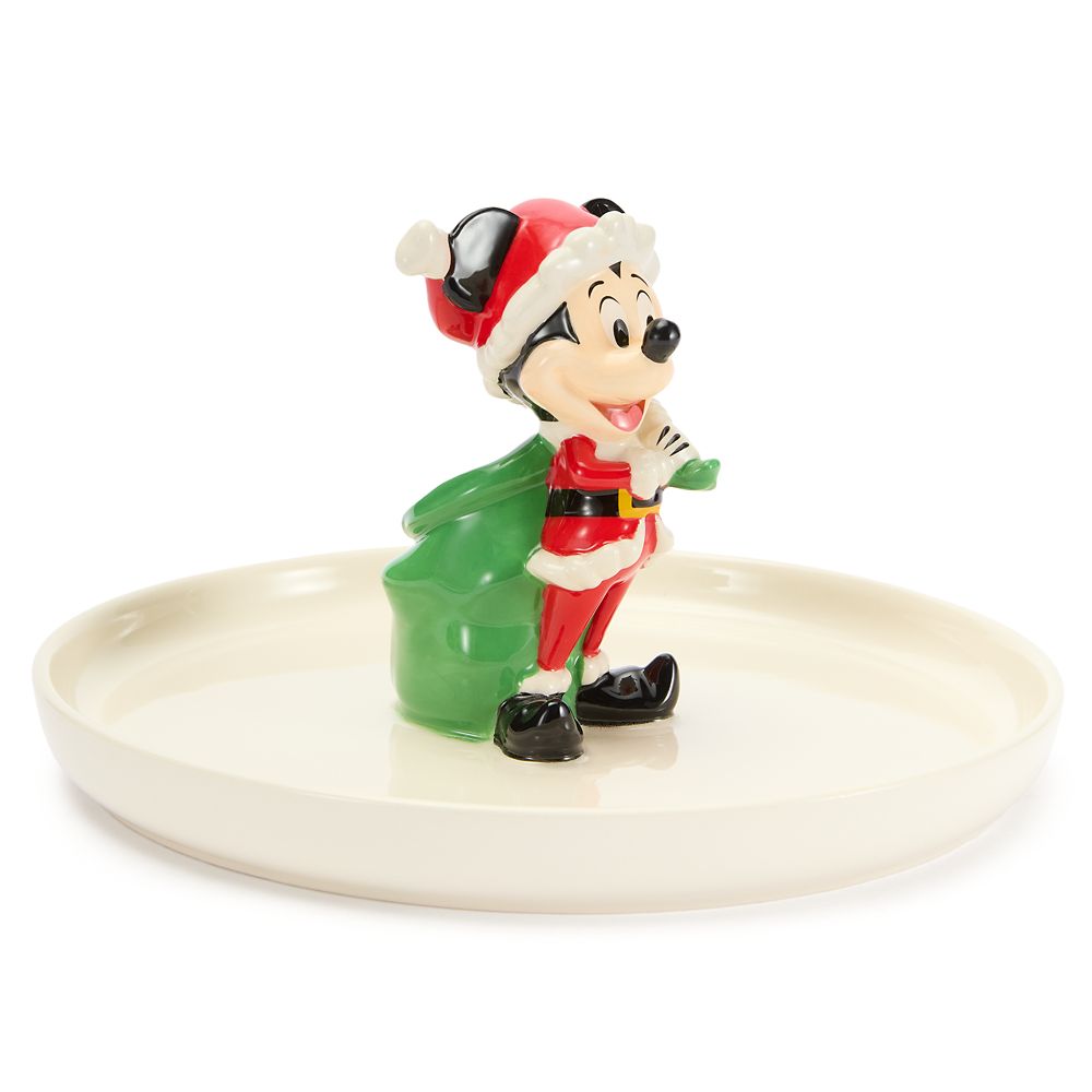 Santa Mickey Mouse Serving Platter