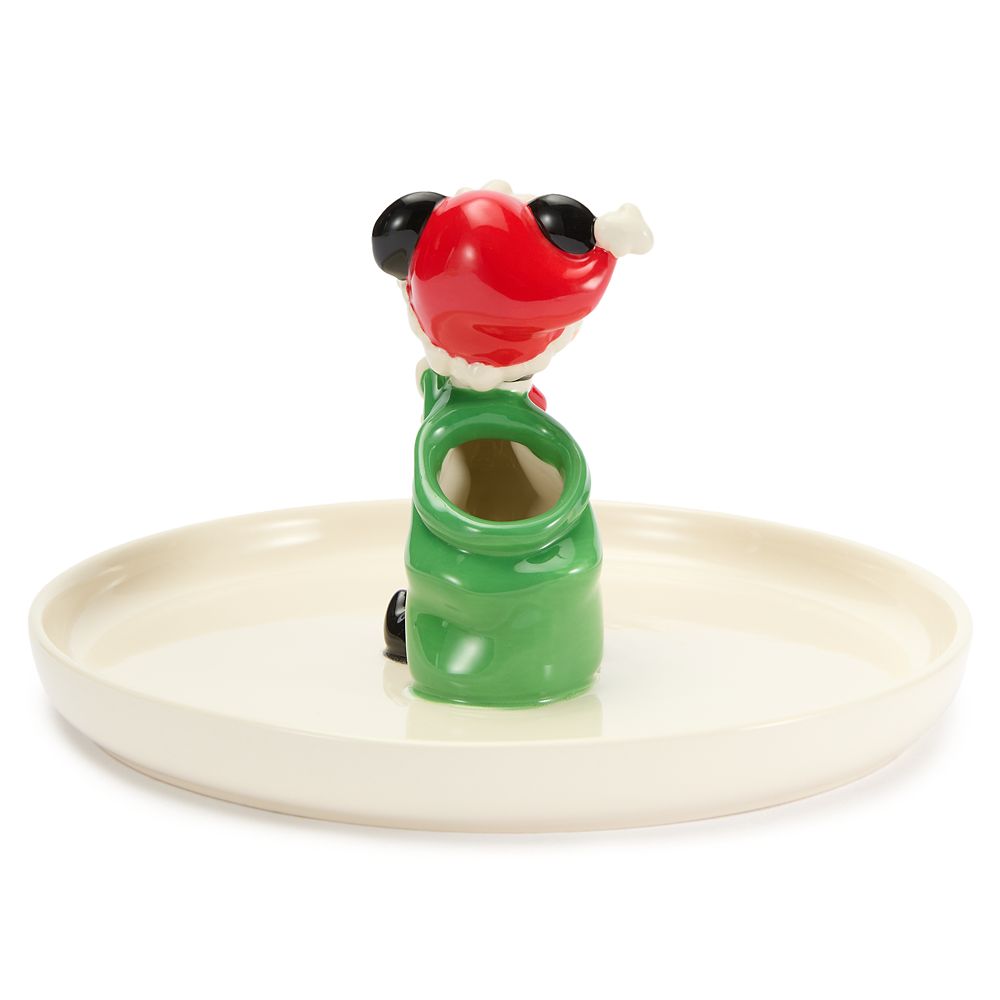 Santa Mickey Mouse Serving Platter
