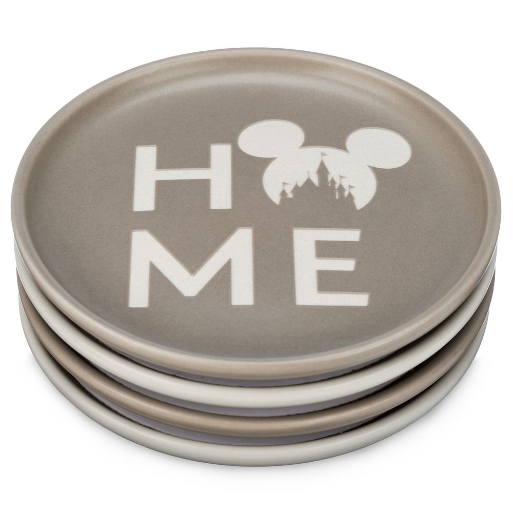 Mickey Mouse Icon Coaster Set &ndash; Mickey Mouse Home Collection