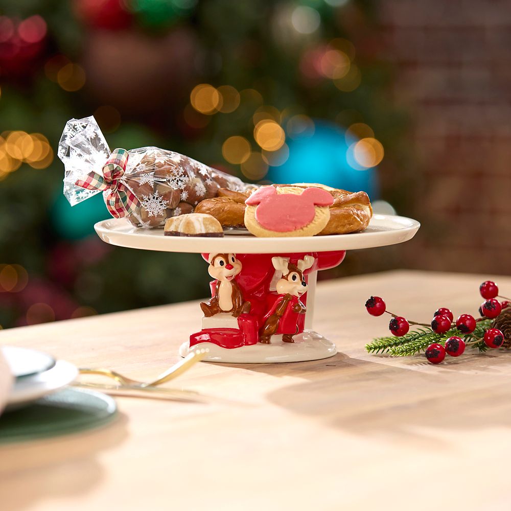 Chip 'n Dale Holiday Cake Stand