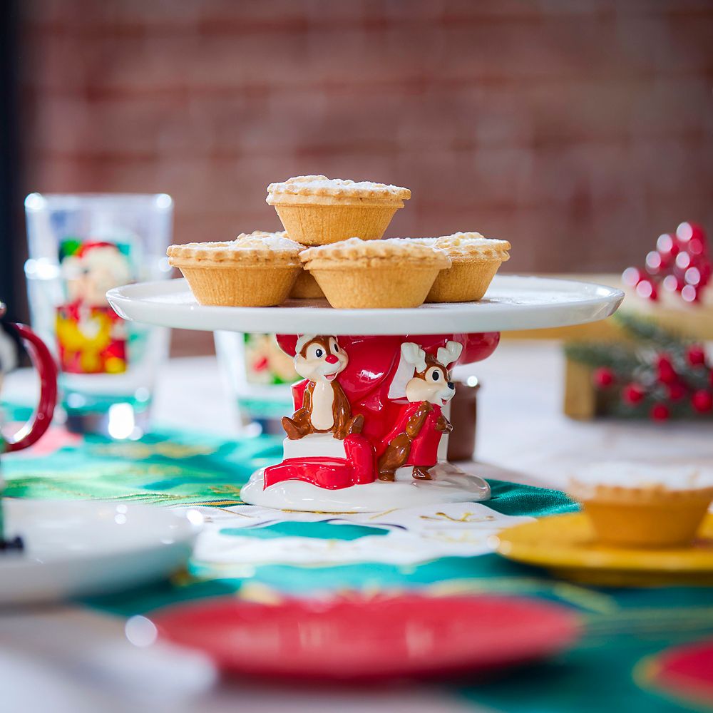 Chip 'n Dale Holiday Cake Stand