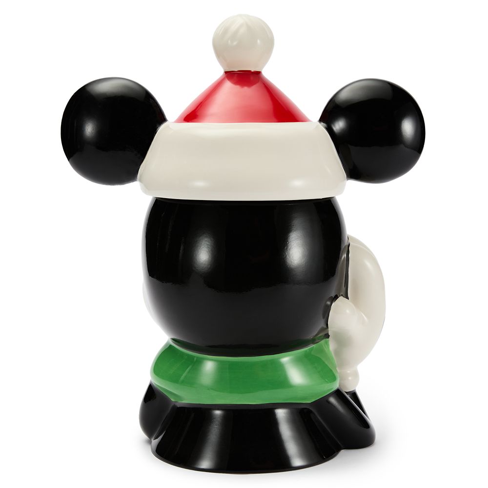 Santa Mickey Mouse Cookie Jar
