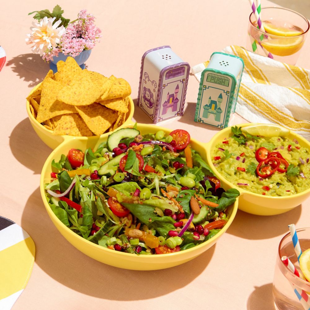 Mickey Mouse Disney Parks Trash Can Salt or Pepper Shaker &ndash; Teal