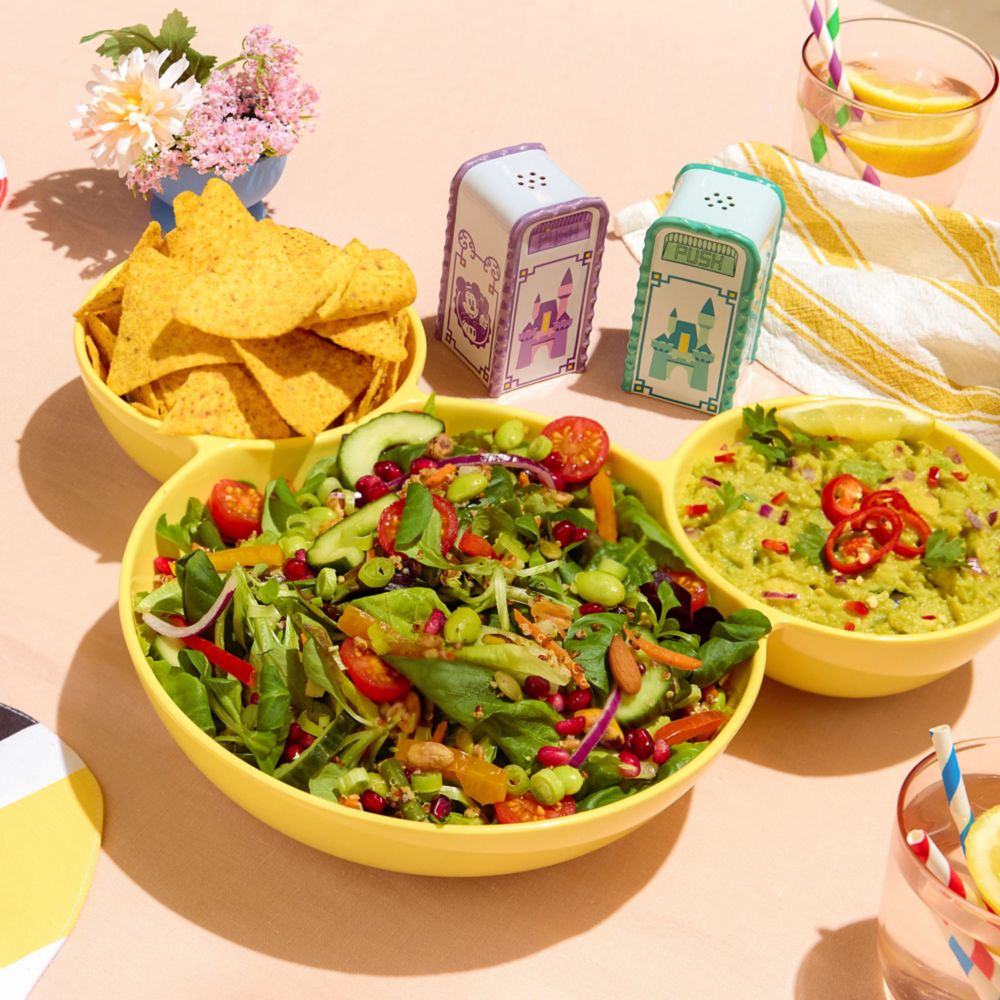 Mickey Mouse Disney Parks Trash Can Salt or Pepper Shaker &ndash; Purple