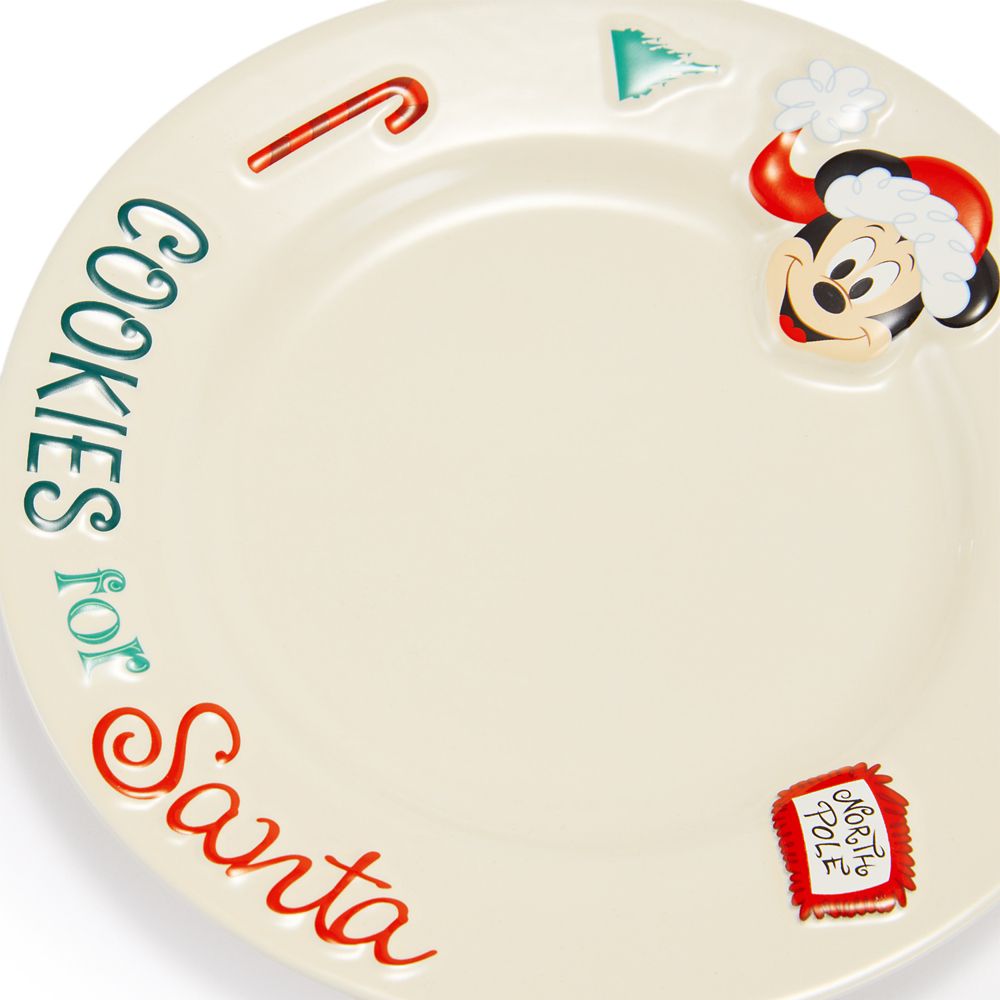 Mickey Mouse Milk and Cookies for Santa Set