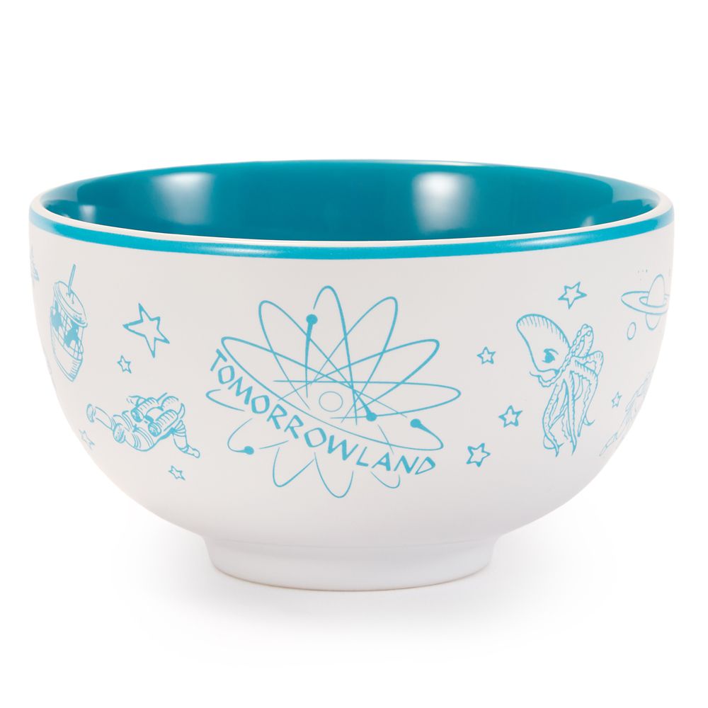 Disney Parks Vintage Maps Bowl Set