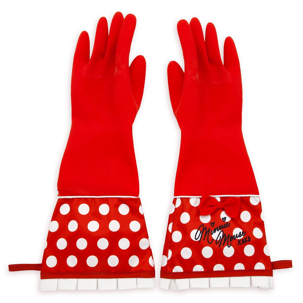 Minnie Mouse Dish Gloves for Adults Official shopDisney