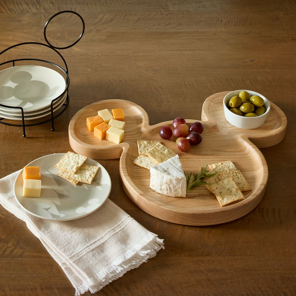 Mickey Mouse Icon Wooden Serving Board - Mickey Mouse Home Collection