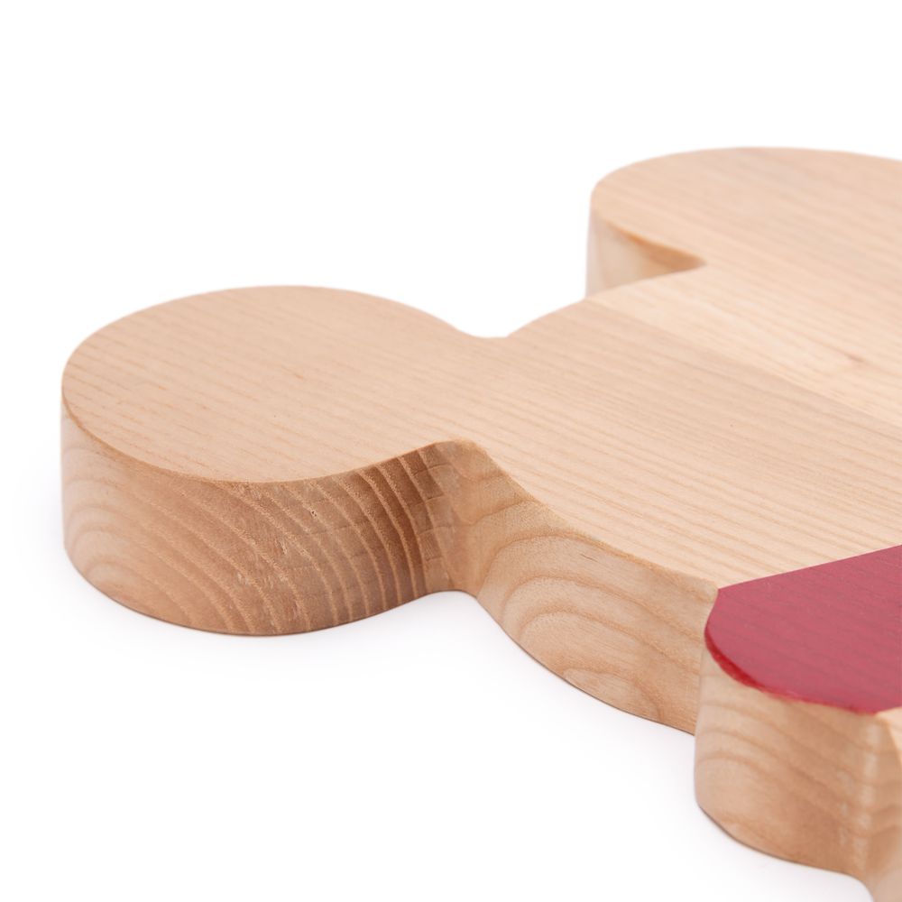 Mickey Mouse Wooden Snowman Serving Board