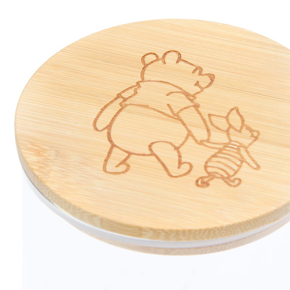 Winnie the Pooh Glass Kitchen Canister &ndash; Large