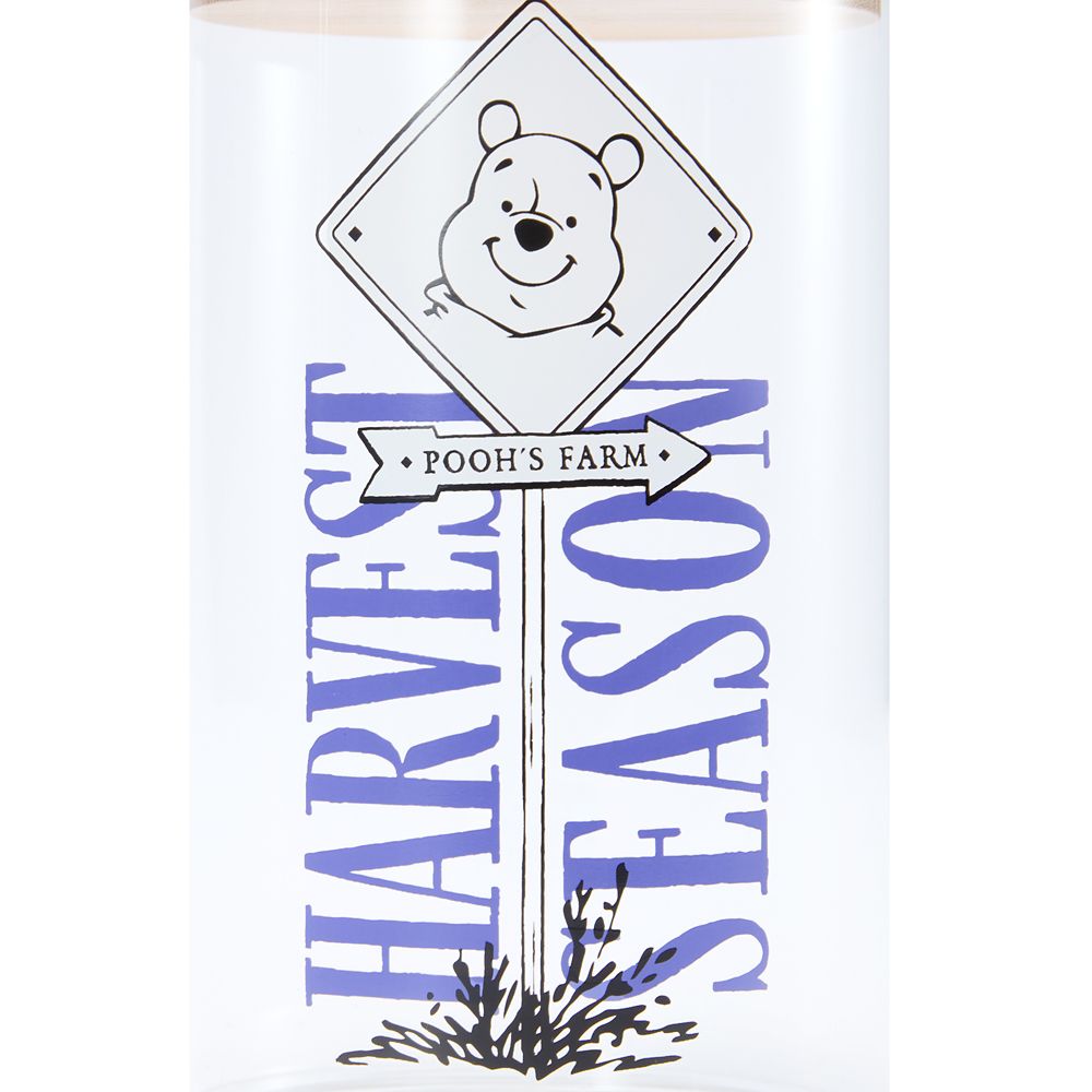 Winnie the Pooh Glass Kitchen Canister &ndash; Small