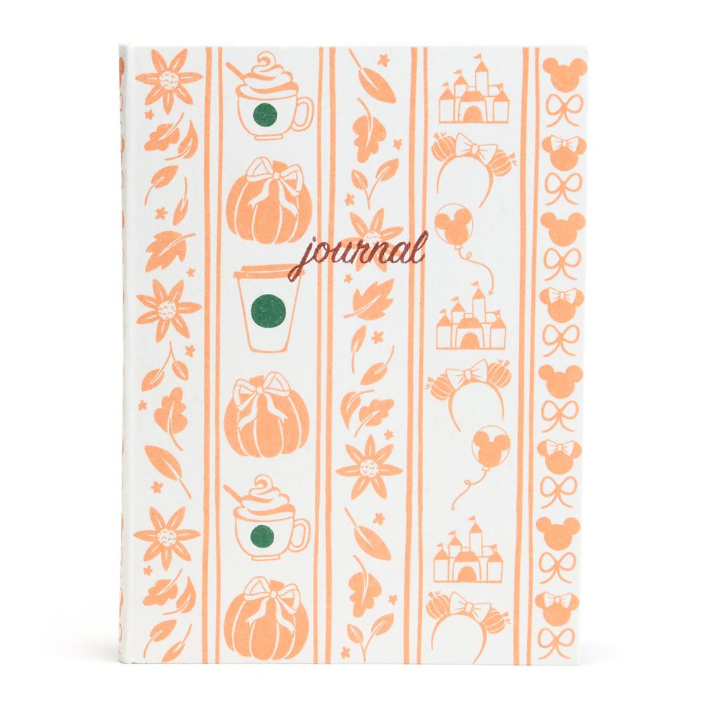 Mickey and Minnie Mouse Pumpkin Spice Latte Starbucks&reg; Journal