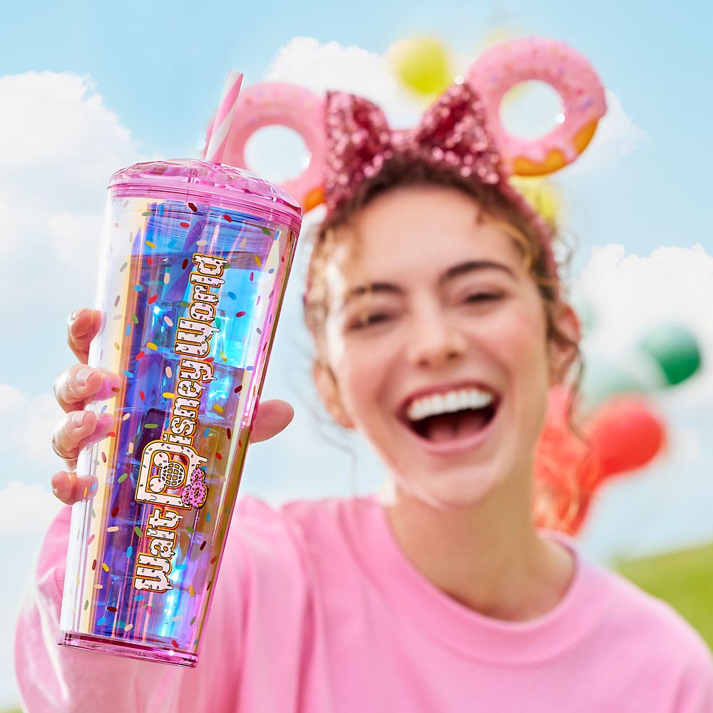 Mickey Mouse Donut Starbucks® Tumbler with Straw Disney Eats Walt