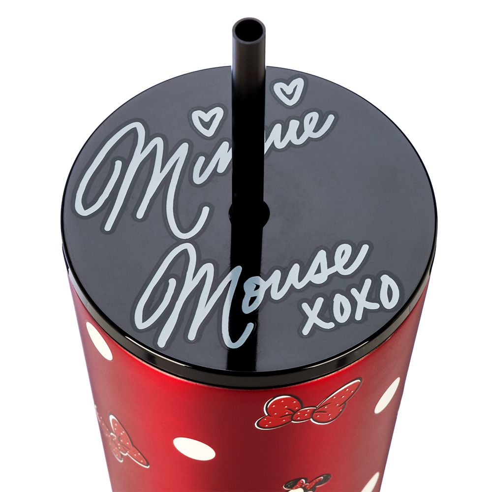 Minnie Mouse Stainless Steel Starbucks® Tumbler with Straw - Walt Disney World