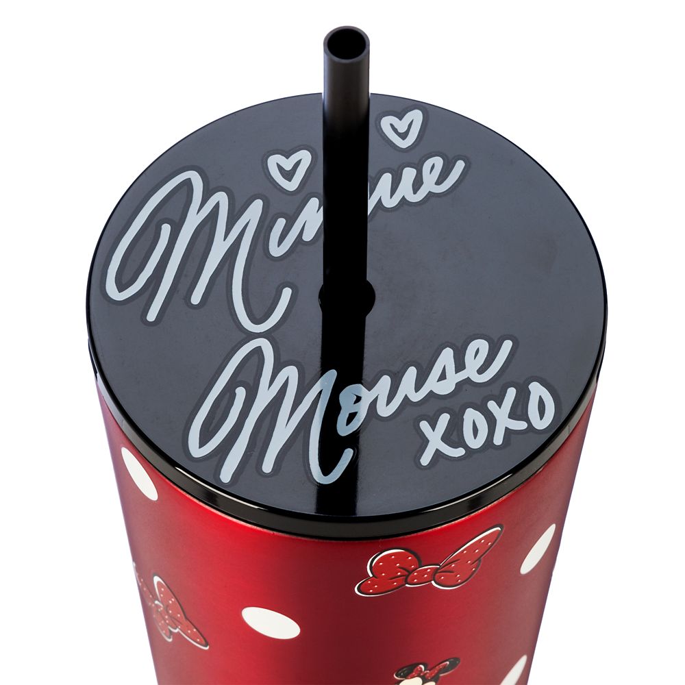 Minnie Mouse Stainless Steel Starbucks® Tumbler with Straw - Disneyland