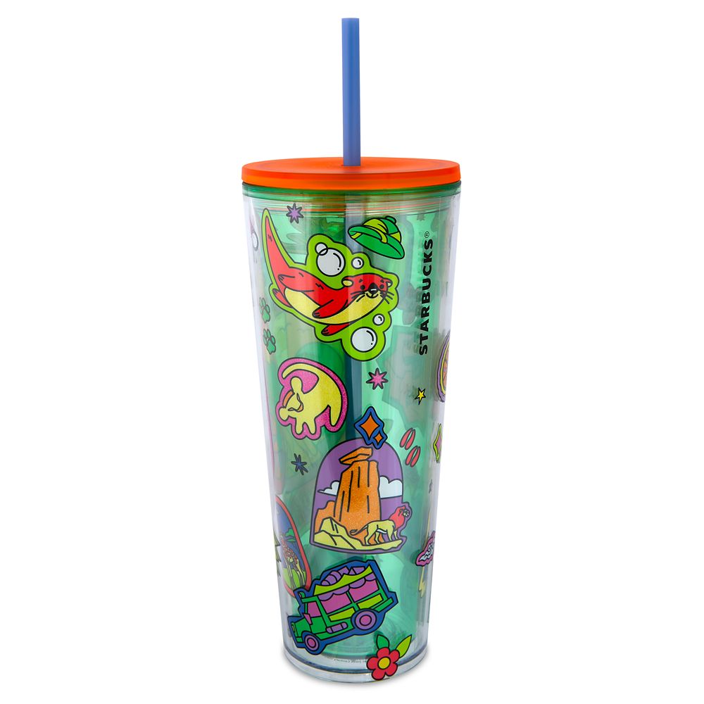 Disney's Animal Kingdom Starbucks® Travel Tumbler with Mystery Pin Blind Pack – 2-Pc.