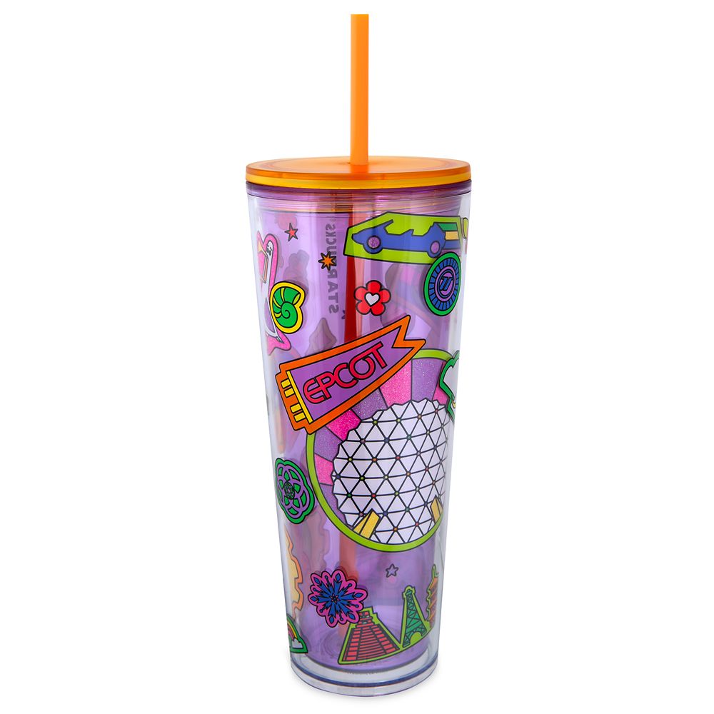 EPCOT Starbucks® Travel Tumbler with Mystery Pin Blind Pack – 2-Pc.