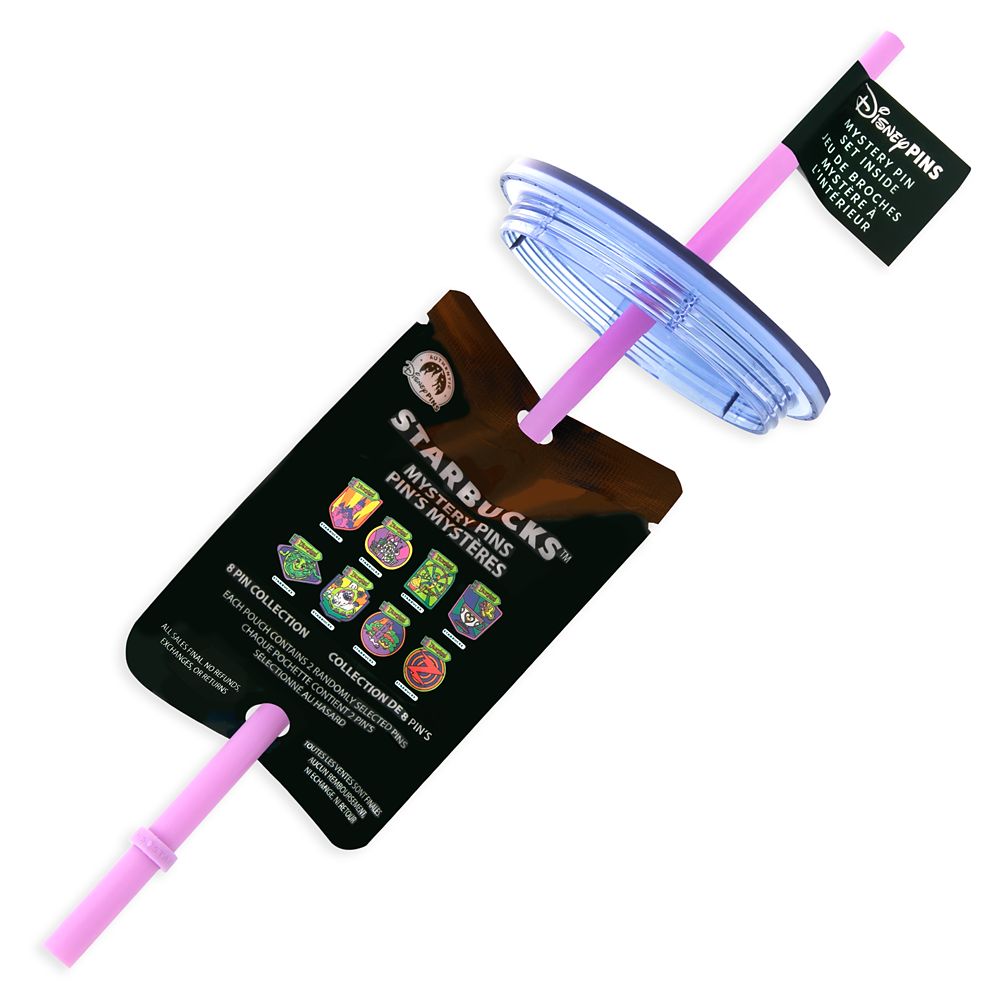 Disneyland Starbucks® Travel Tumbler with Mystery Pin Blind Pack - 2-Pc.