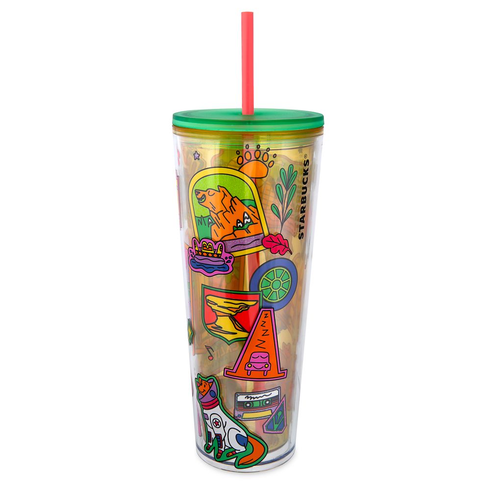 Disney California Adventure Starbucks® Travel Tumbler with Mystery Pin Blind Pack – 2-Pc.