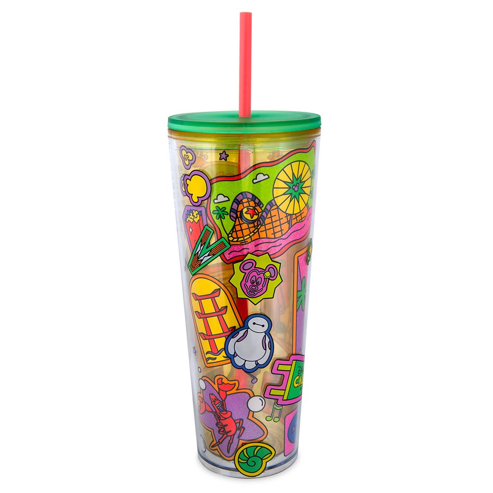 Disney California Adventure Starbucks® Travel Tumbler with Mystery Pin Blind Pack – 2-Pc.