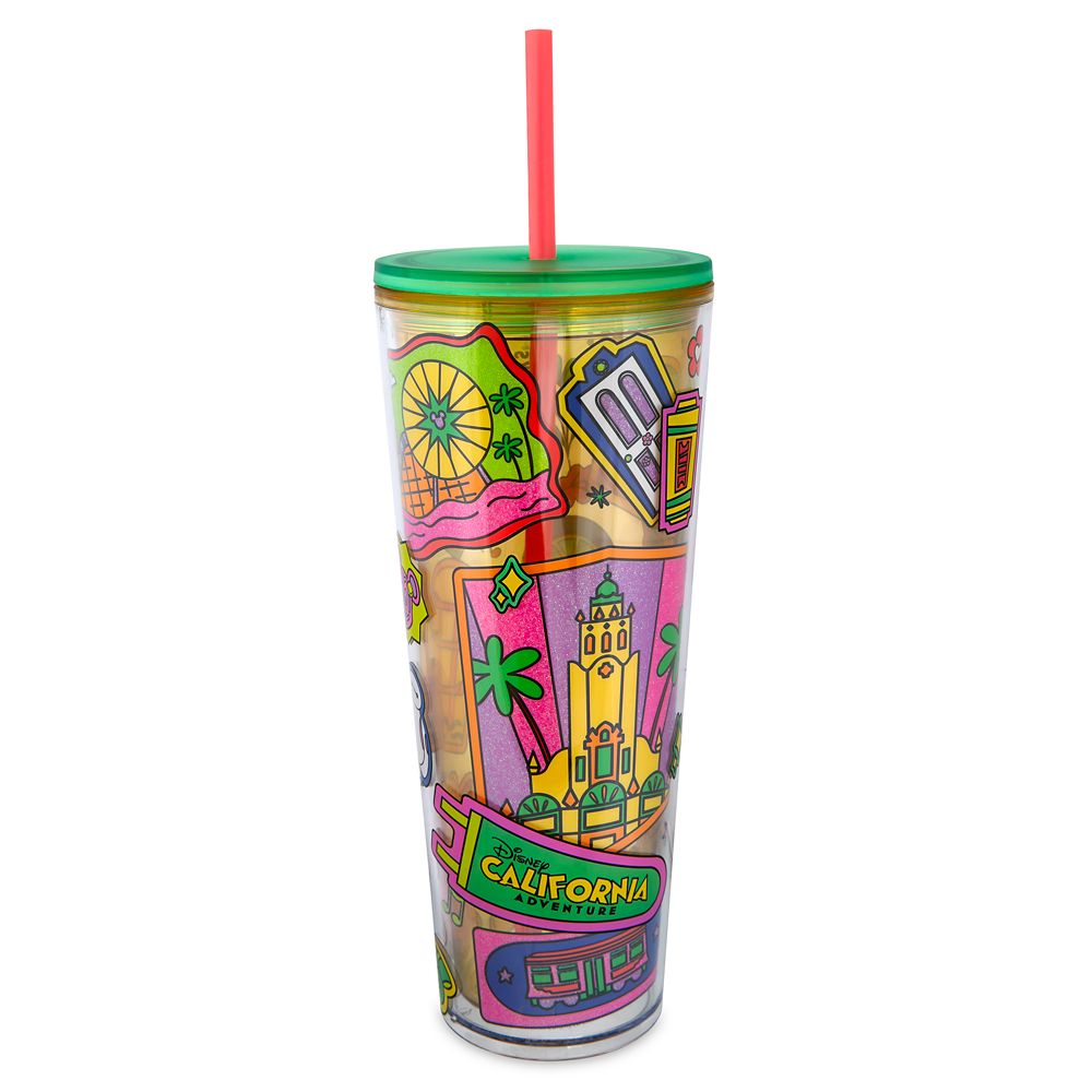 Disney California Adventure Starbucks® Travel Tumbler with Mystery Pin Blind Pack – 2-Pc.