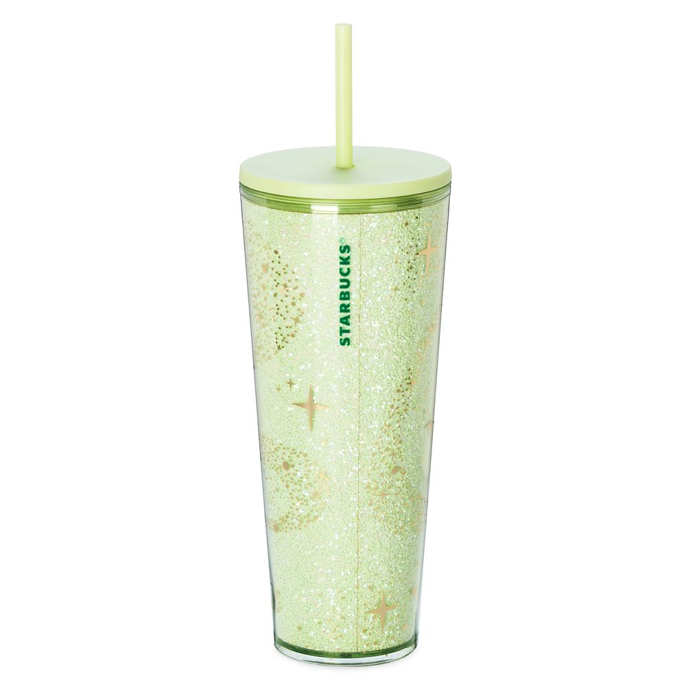 Disneyland Logo Starbucks® Travel Tumbler - Tinker Bell Green