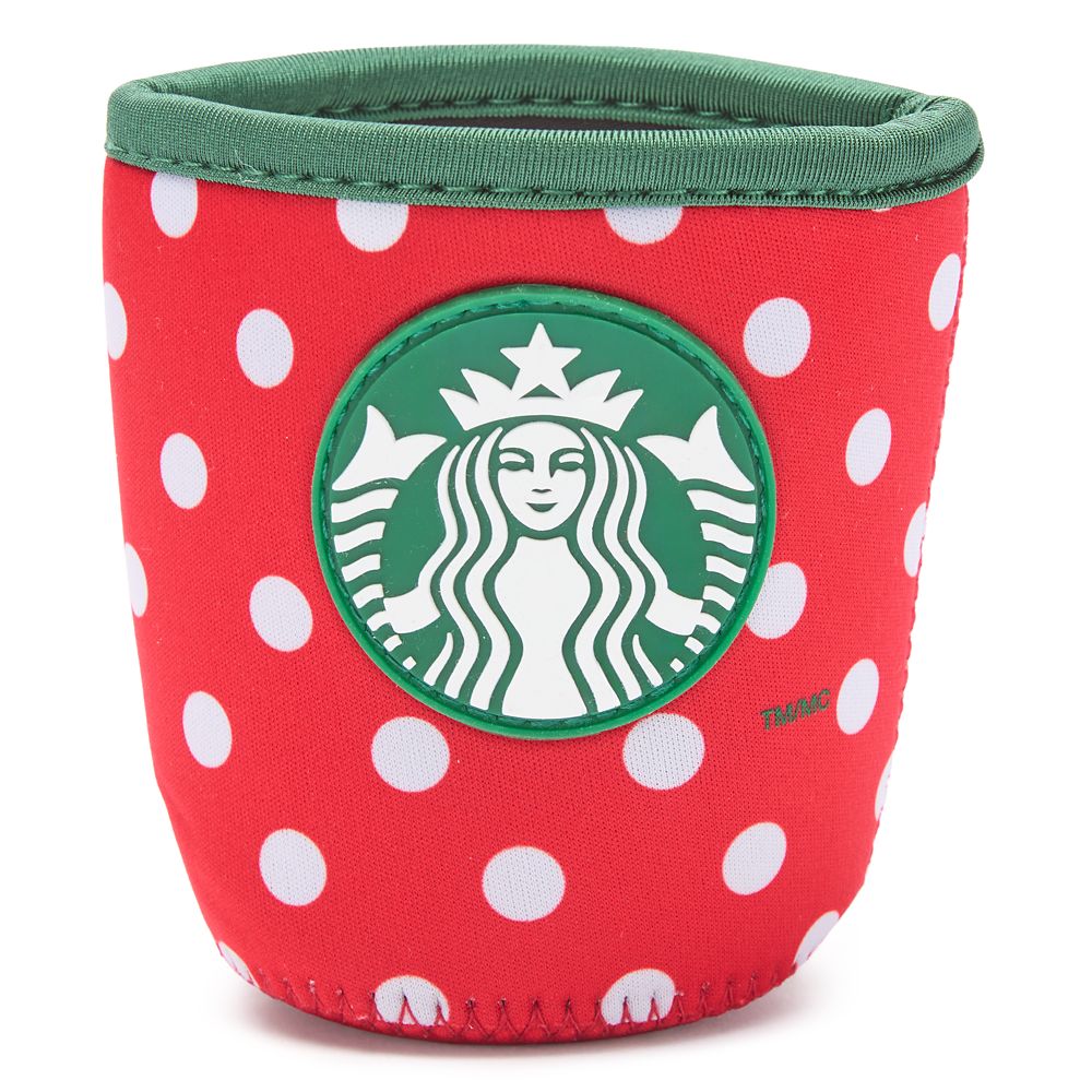 Minnie Mouse Starbucks Neoprene Cup Sleeve Disneyland