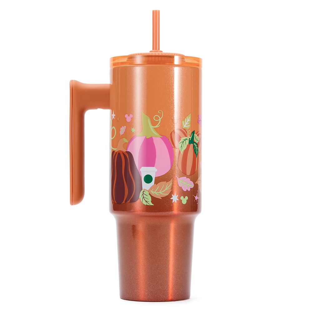 Mickey and Minnie Mouse Icon Pumpkins 30 oz. Starbucks&reg; Tumbler with Handle