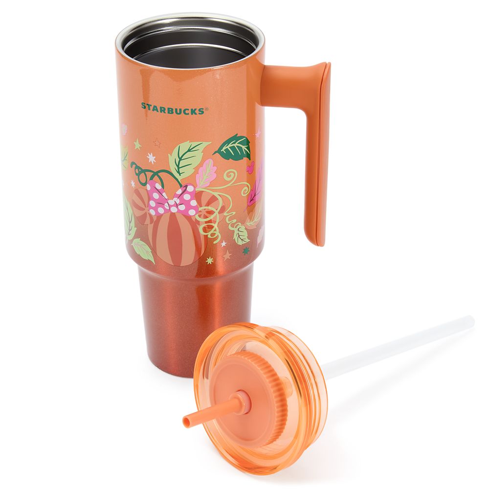 Mickey and Minnie Mouse Icon Pumpkins 30 oz. Starbucks&reg; Tumbler with Handle