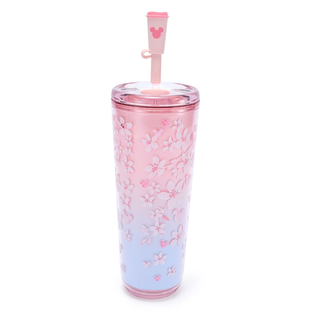 Mickey Mouse Icon Sakura Starbucks Tumbler with Straw