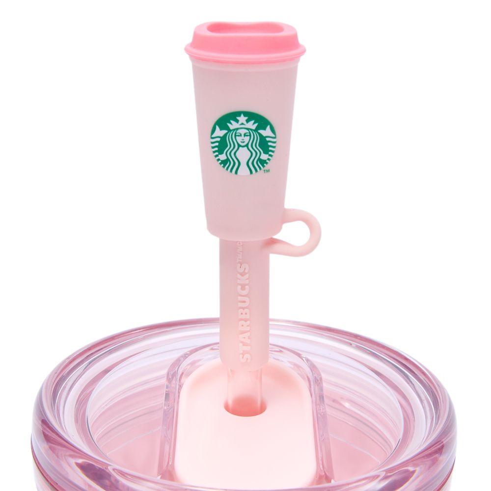 Mickey Mouse Icon Sakura Starbucks Tumbler with Straw