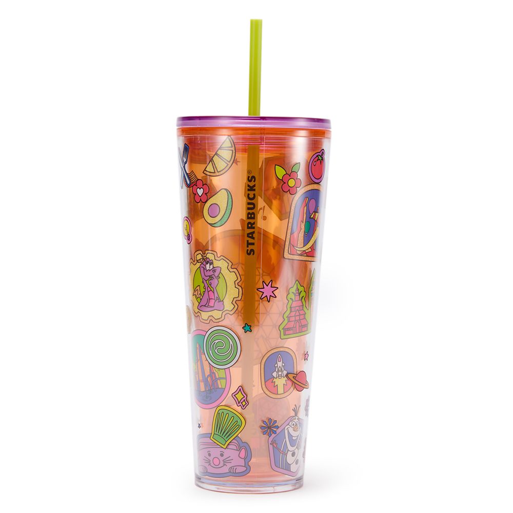EPCOT 24 oz. Starbucks Tumbler with Mystery Pin Blind Pack &ndash; 2-Pc. &ndash; Walt Disney World
