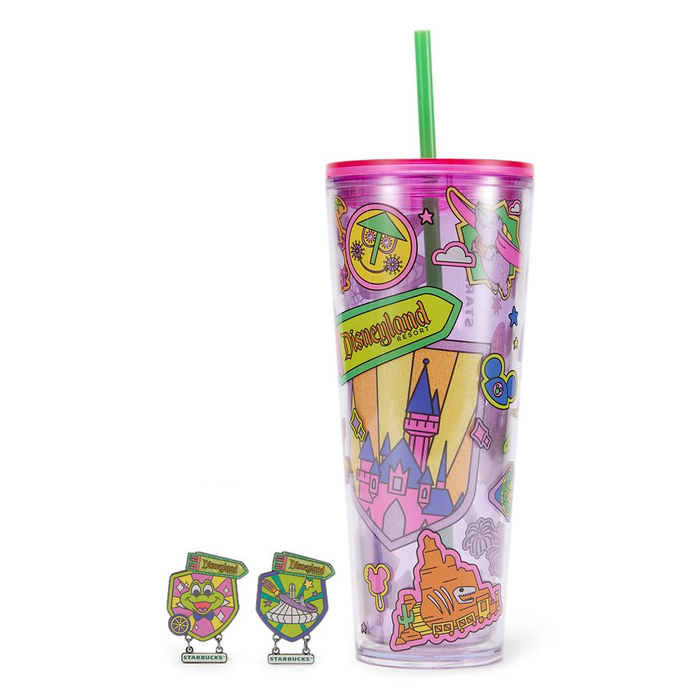 Disneyland 24 oz. Starbucks Tumbler with Mystery Pin Blind Pack &ndash; 2-Pc.