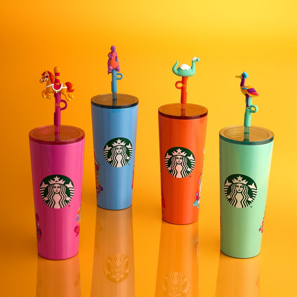 Disney's Animal Kingdom 24 oz. Stainless Steel Starbucks&reg; Travel Tumbler with Straw &ndash; Walt Disney World