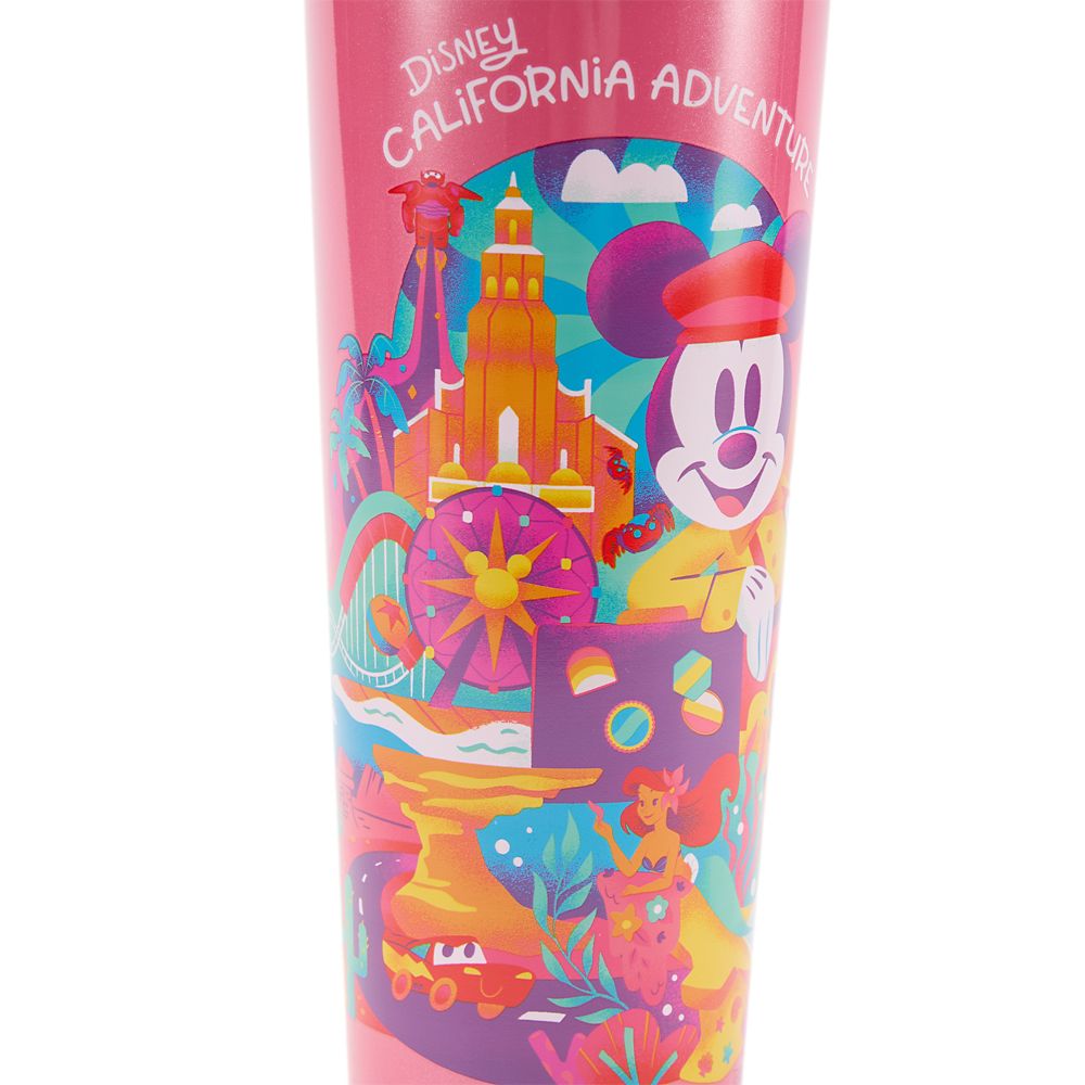 Disney California Adventure 24 oz. Stainless Steel Starbucks&reg; Travel Tumbler with Straw