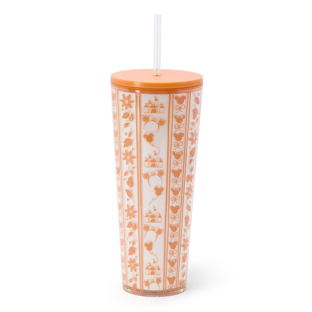 Mickey and Minnie Mouse Pumpkin Spice Latte 24 oz. Starbucks&reg; Tumbler with Straw &ndash; Exclusive