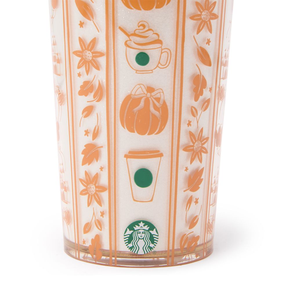 Mickey and Minnie Mouse Pumpkin Spice Latte 24 oz. Starbucks&reg; Tumbler with Straw &ndash; Exclusive