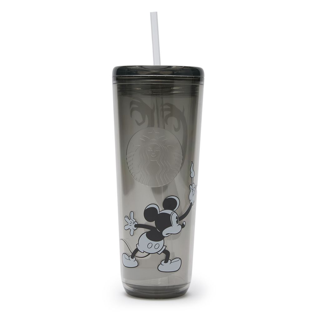 Mickey Mouse Translucent 24 oz. Starbucks&reg; Tumbler with Straw &ndash; The Haunted House &ndash; Exclusive