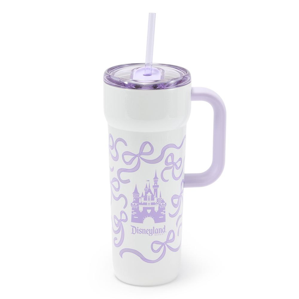 Disneyland 24 oz. Stainless Steel Starbucks&reg; Travel Tumbler with Straw &ndash; Lavender