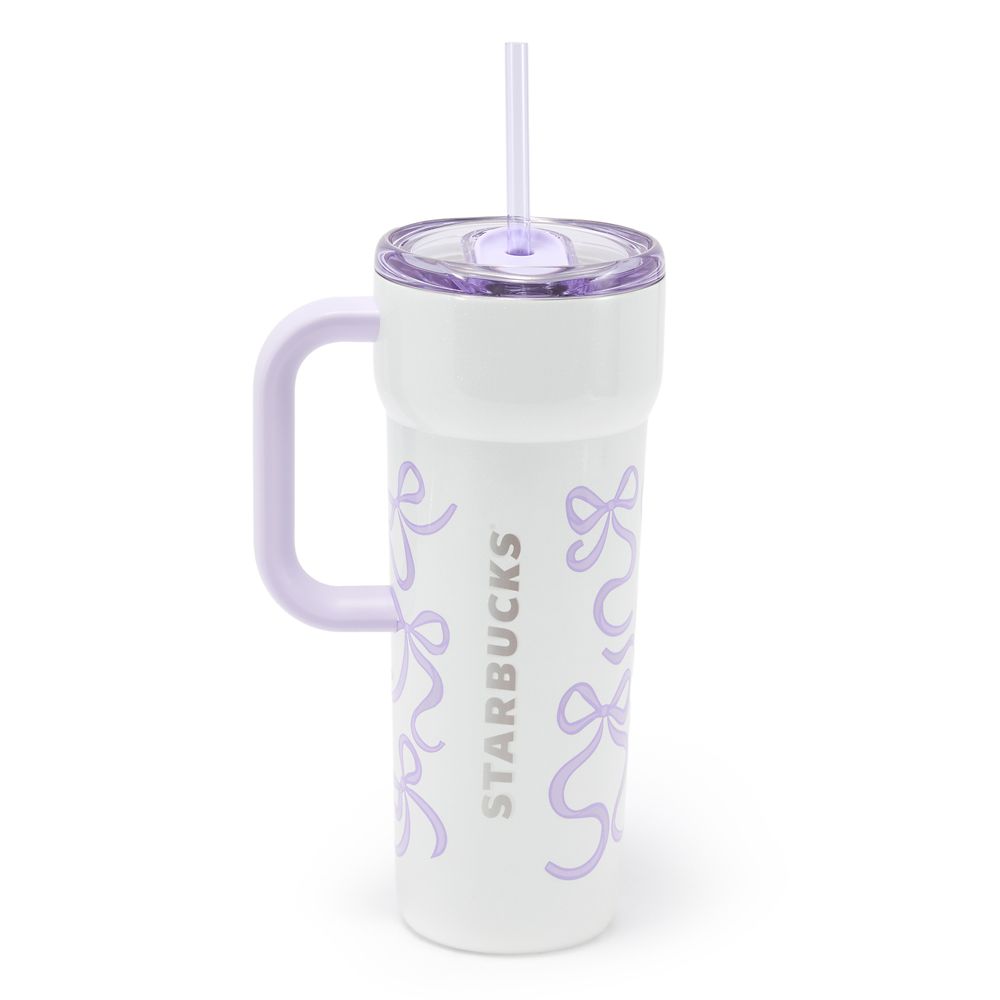 Disneyland 24 oz. Stainless Steel Starbucks&reg; Travel Tumbler with Straw &ndash; Lavender