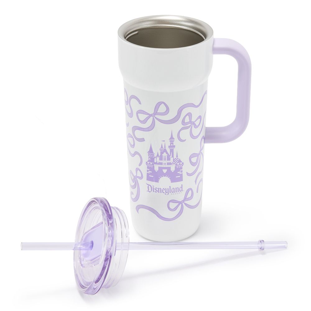 Disneyland 24 oz. Stainless Steel Starbucks&reg; Travel Tumbler with Straw &ndash; Lavender