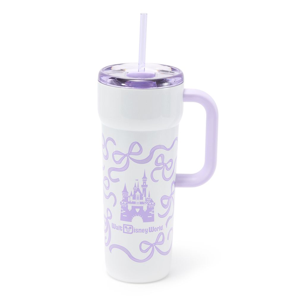 Walt Disney World 24 oz. Stainless Steel Starbucks&reg; Travel Tumbler with Straw &ndash; Lavender