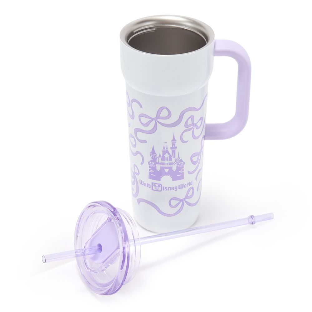 Walt Disney World 24 oz. Stainless Steel Starbucks&reg; Travel Tumbler with Straw &ndash; Lavender