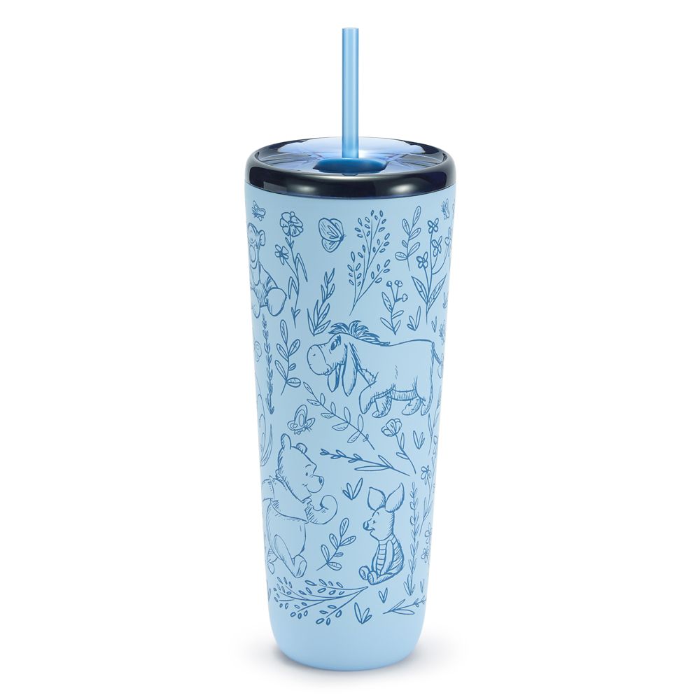 Winnie the Pooh and Pals 24 oz. Stainless Steel Starbucks&reg; Travel Tumbler with Straw