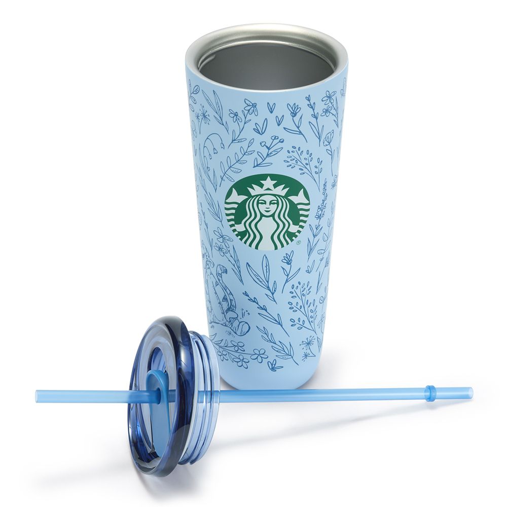 Winnie the Pooh and Pals 24 oz. Stainless Steel Starbucks&reg; Travel Tumbler with Straw