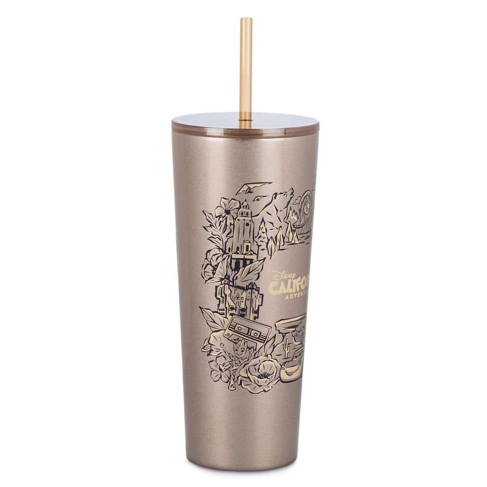Disney California Adventure Stainless Steel Starbucks® Tumbler with Straw