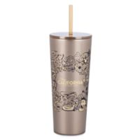 Disney California Adventure Stainless Steel Starbucks Tumbler with Straw