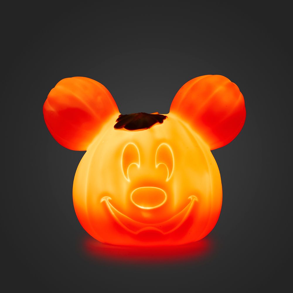 Mickey Mouse Light-Up Jack-o'-Lantern &ndash; Small